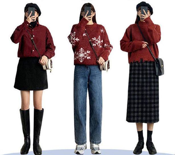 试试"红 黑"的搭配,高贵喜庆又抢眼!