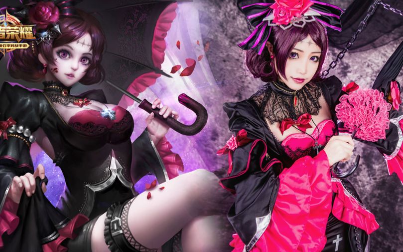 王者荣耀:露娜女神的神级cosplay,真的太仙了,百看不厌!
