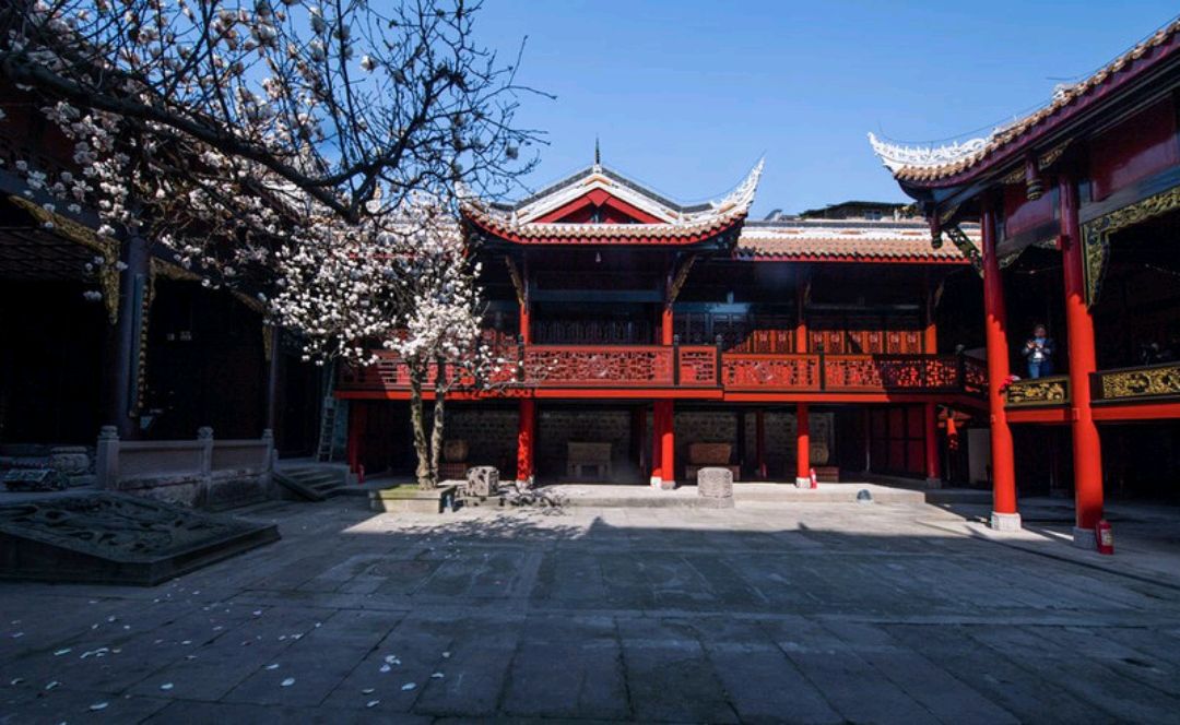 谢勋烈:鹧鸪天.叙永春秋祠