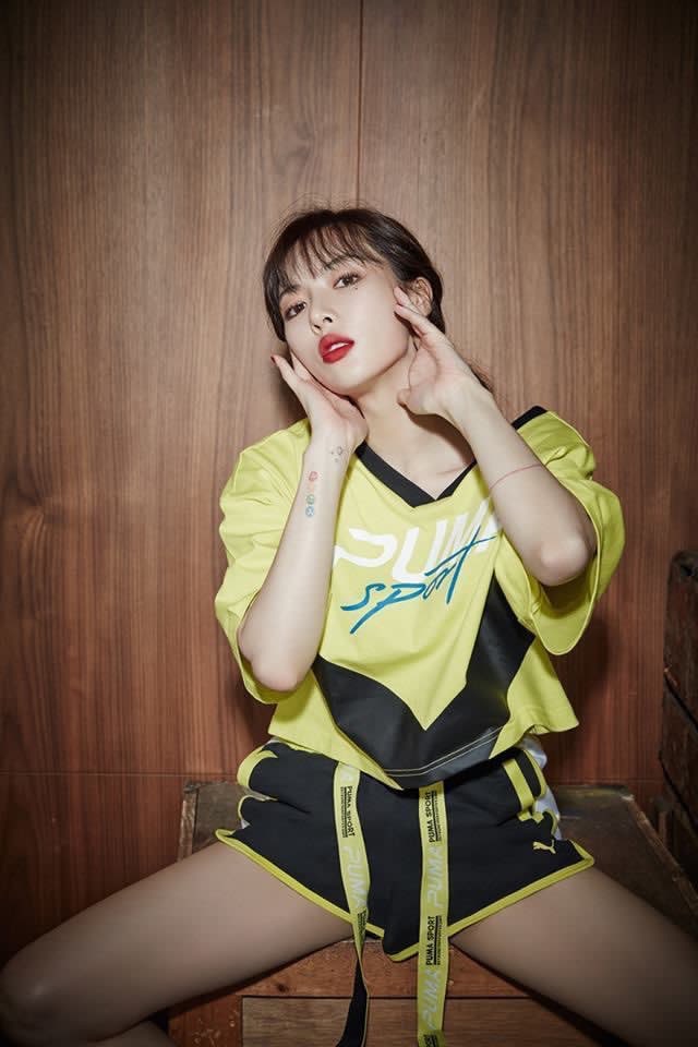 金泫雅代言puma新品画报公开,运动girl活力十足!