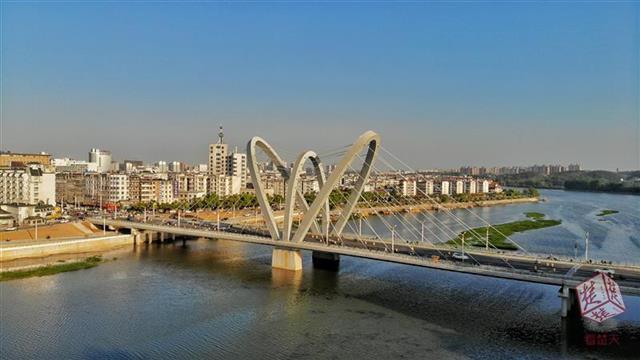 随州水一桥今日通车,蝴蝶兰正式亮相