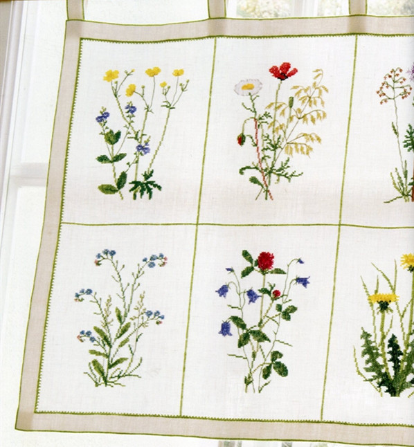 十字绣:20款清新简单的十字绣图,新手小白也可以很快完成