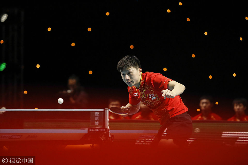 2018乒乓球团体世界杯男团决赛:中国3-0日本 豪取团体世界杯七连冠