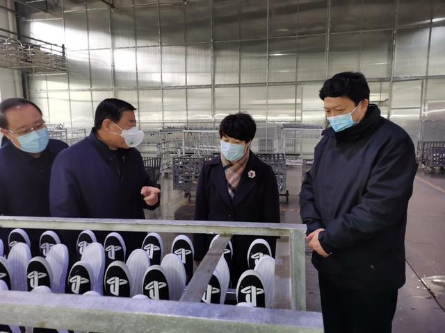 刘淑秀来河东区调研督导疫情防控和企业复工复产工作