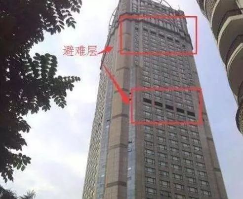 如果不能安全逃到地面,那么应往避难层逃生,在避难层等待救援.