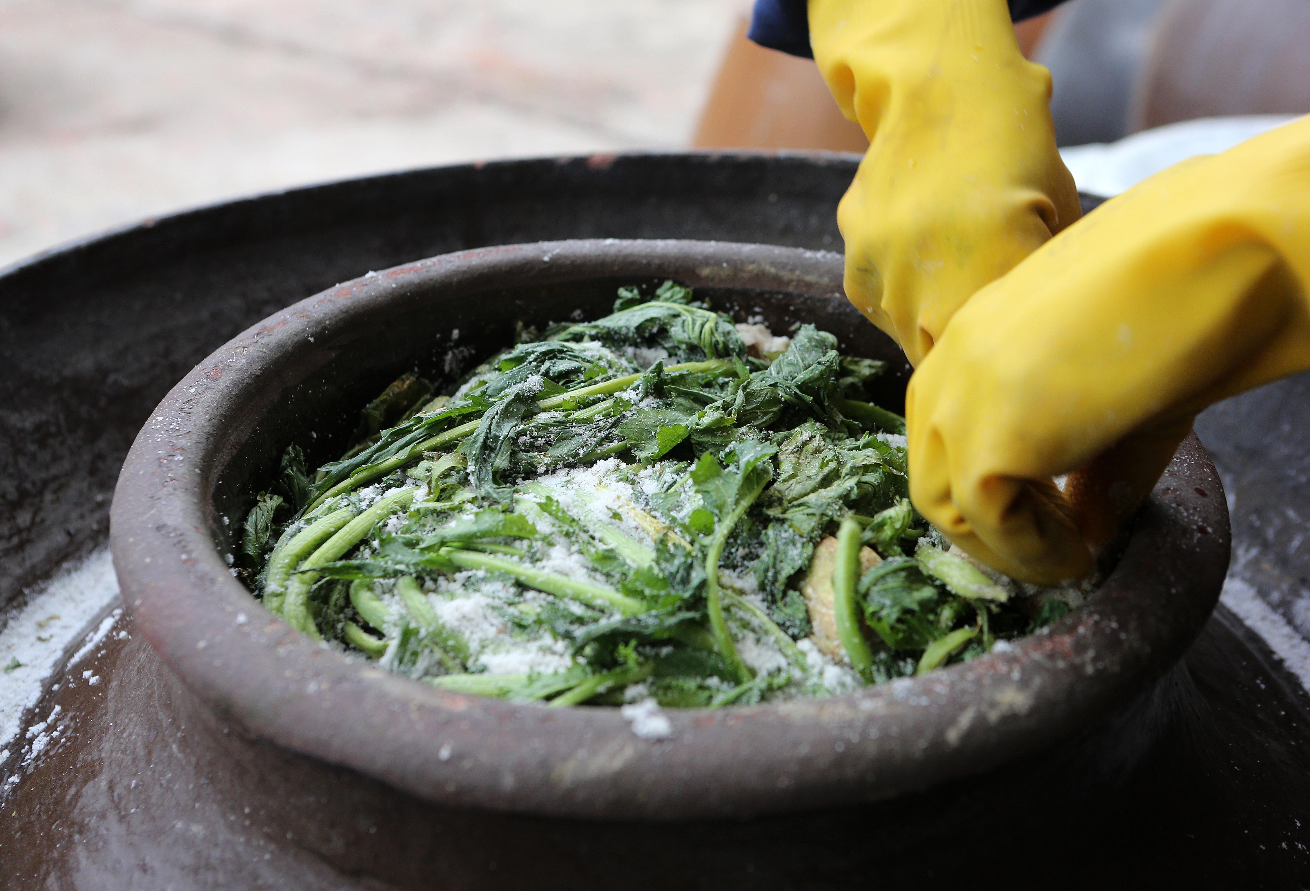 今年12月,陶蔬恋窖藏坛子菜被正式录入长沙市第六批市级非物质文化