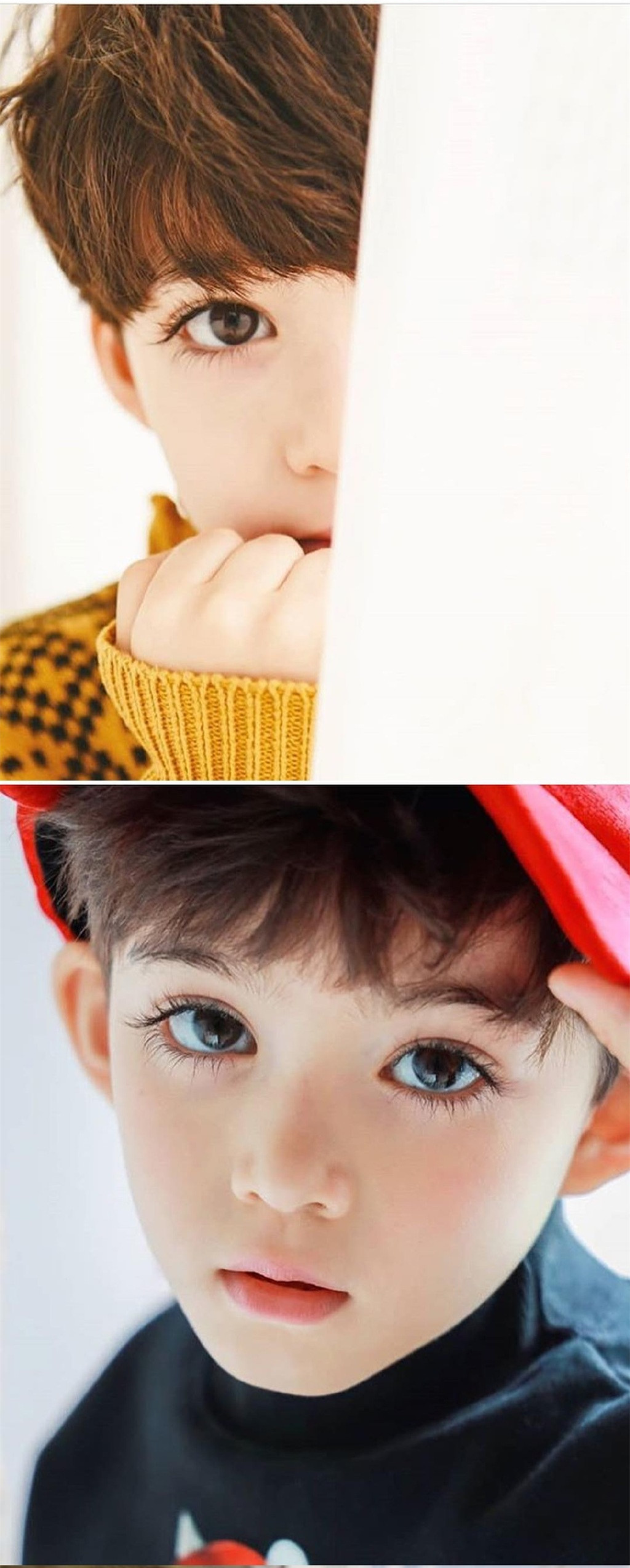 5岁混血小男模,凭借一双睫毛圈粉十几万,被赞是"天赐神颜"