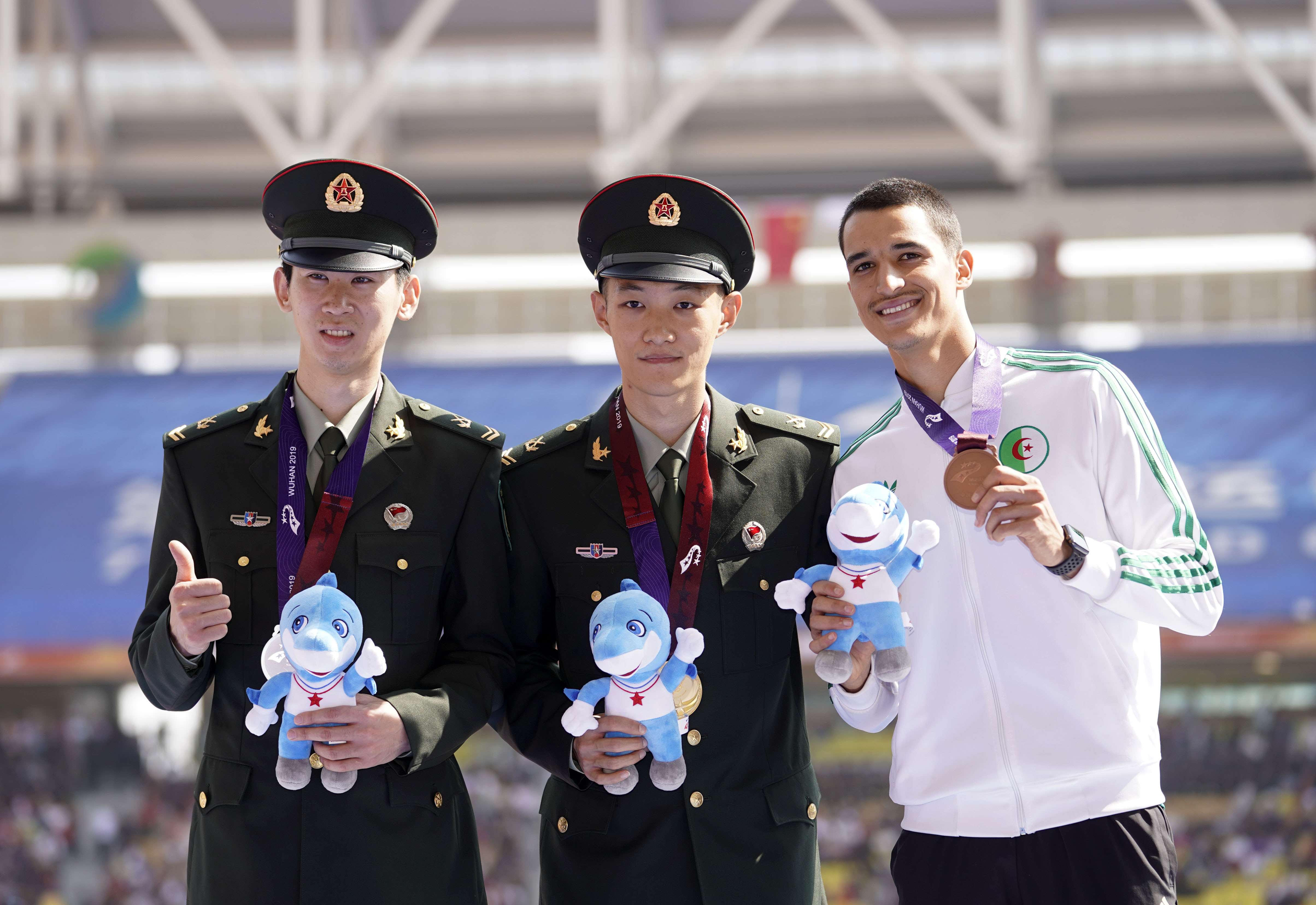 军运会|男子跳远银牌选手黄常洲:我给自己打100分