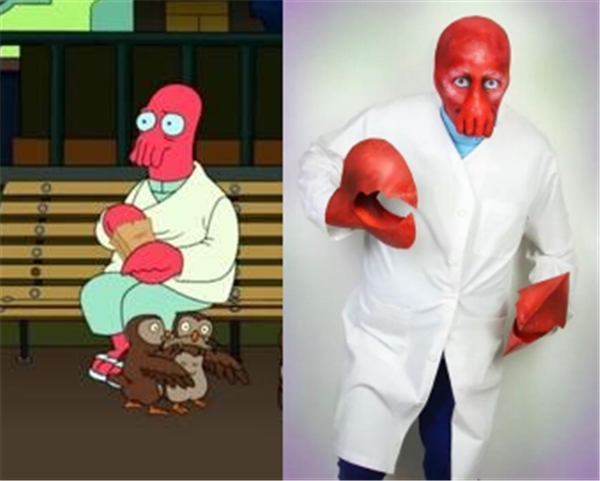 国外小哥能把cos玩成这样也是绝了,网友:灵魂章鱼哥!