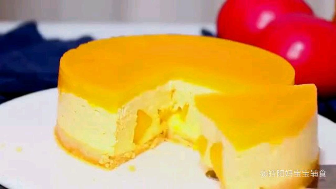 甜蜜到爆炸的芒果慕斯蛋糕