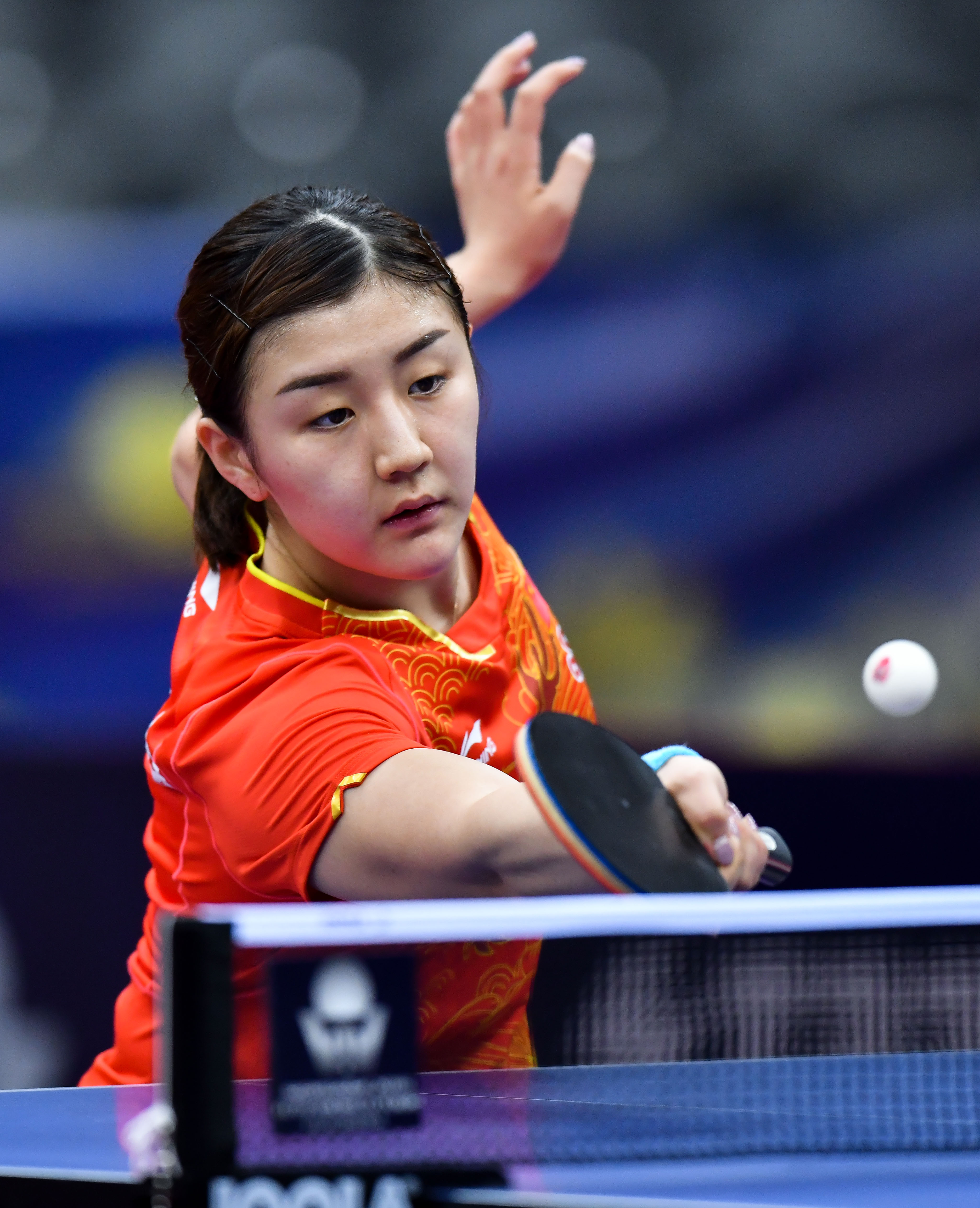 乒乓球——卡塔尔公开赛:陈梦首轮晋级(2)