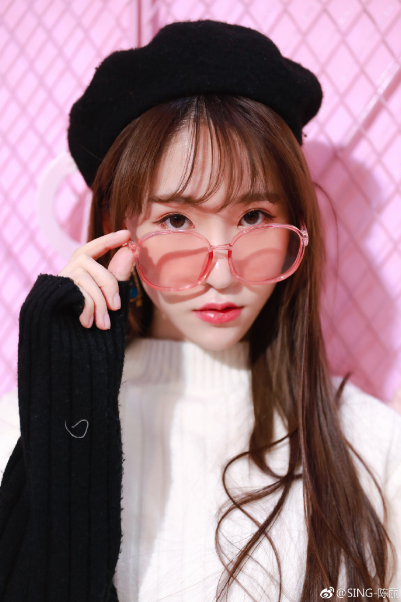 sing-陈丽晒出一组少女风十足的写真,甜的让人醉!