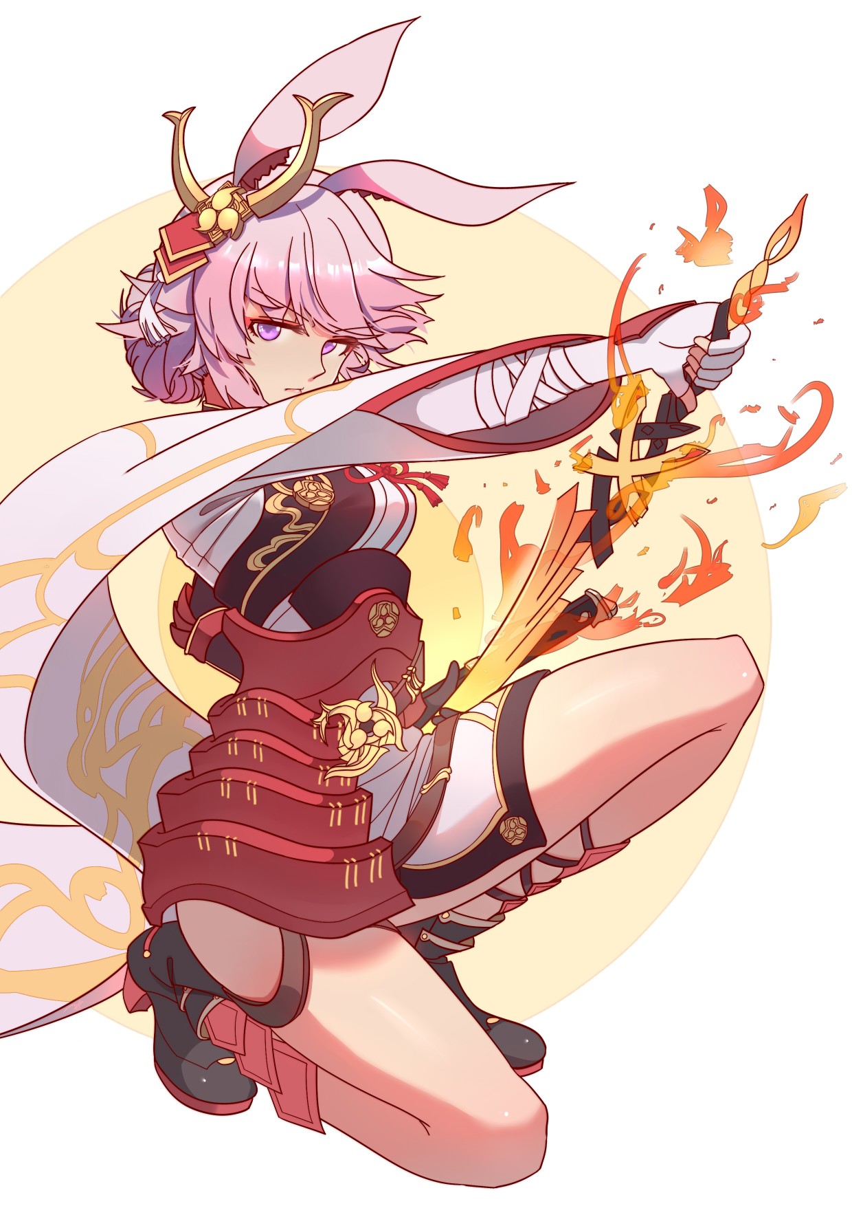 p站精选美图:崩坏学园八重樱,网友:粉毛我喜欢!