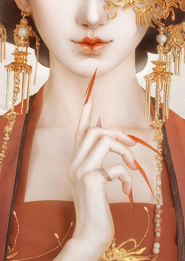 小山重叠金明灭,鬓云欲度香腮雪!神级coser还原半面妆令人叹服