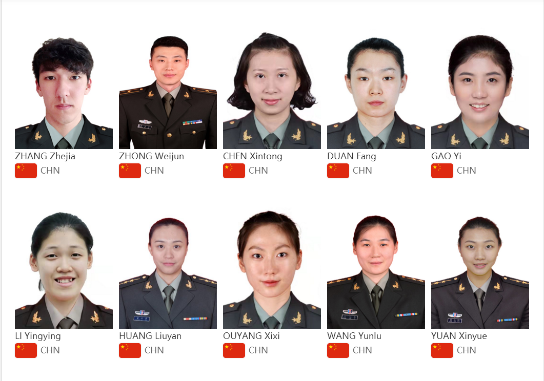 八一女排12将军衔曝光!袁心玥中尉,新兵李盈莹中士,18年老兵少校