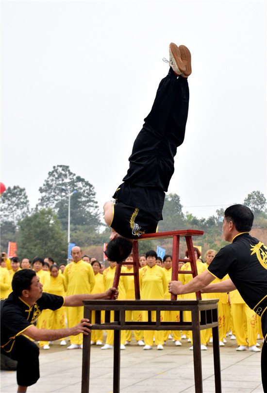千名武林高手齐聚梅山 新化第三届梅山武术节开幕