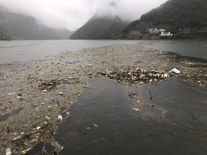 浙江余村污染图片