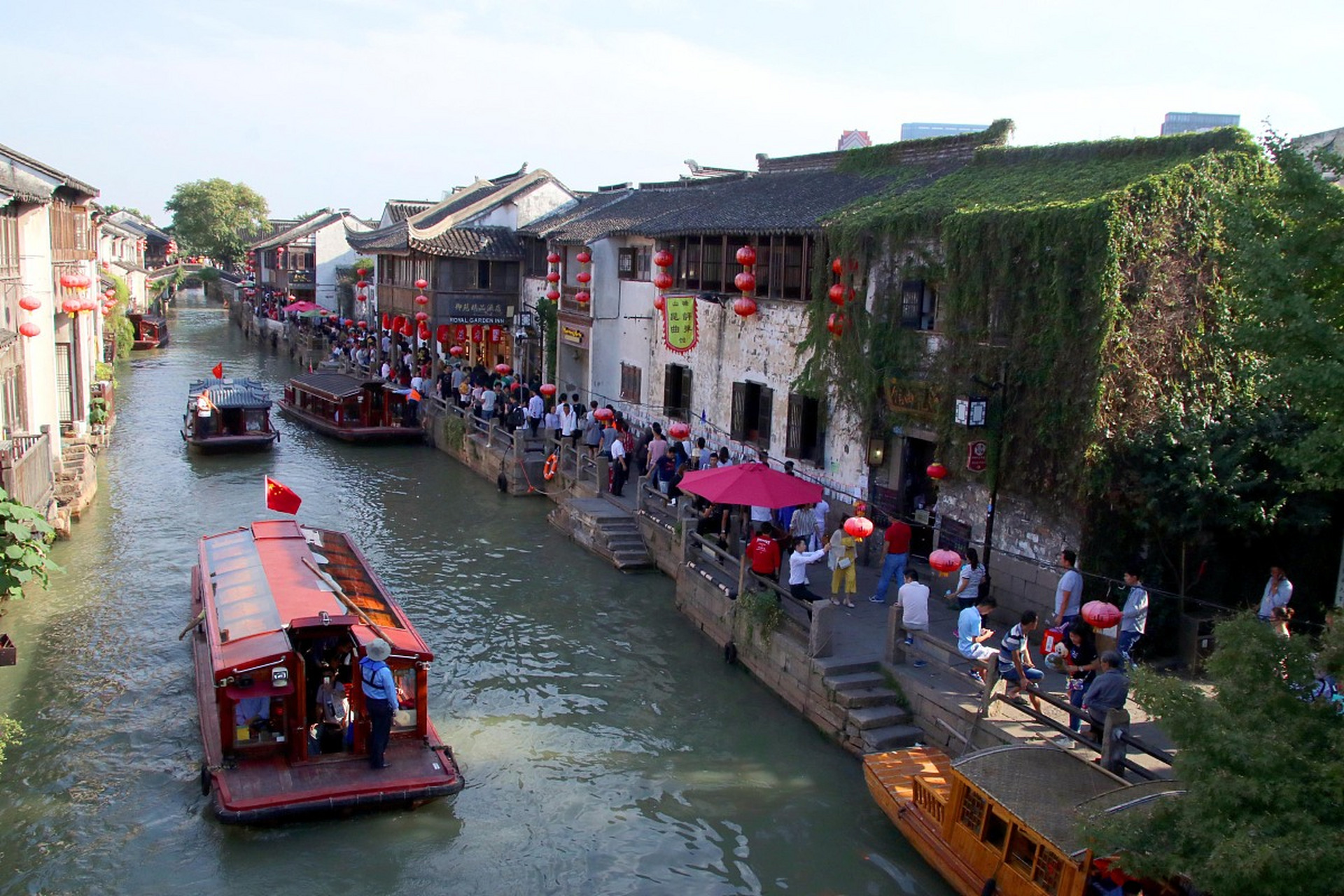 穿越时空的旅行# 山塘街历史文化街区,是一处充满江南水乡风情的古