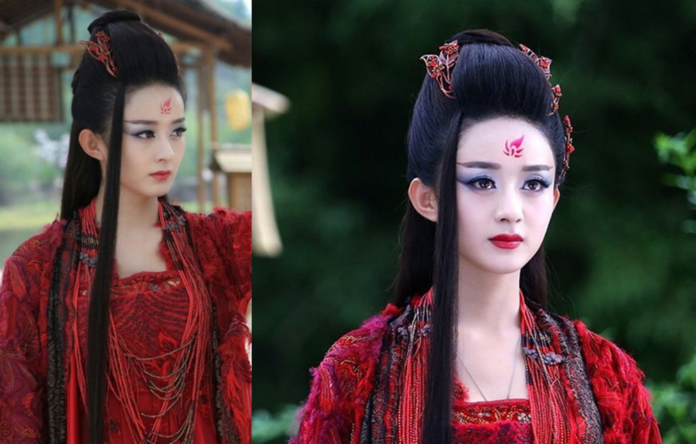 古装眼妆最漂亮的四大女星,唐嫣撩人,杨幂美丽,最后一位很霸气