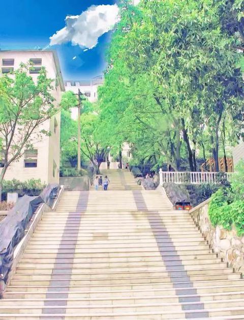 永川大学校园风景