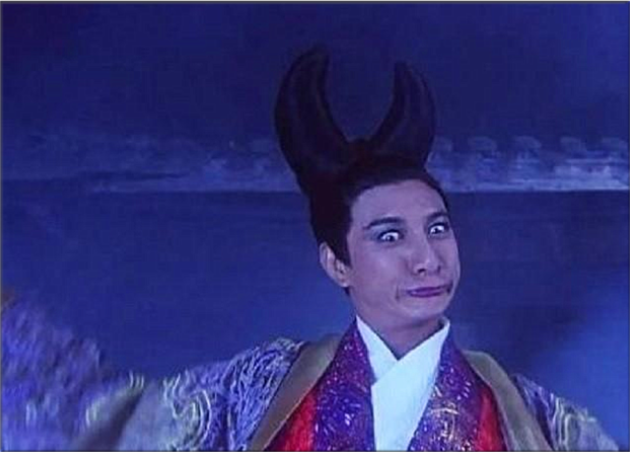 荧幕上的黑山老妖,热巴造型很奇葩,吴奇隆太搞笑,而他有点帅