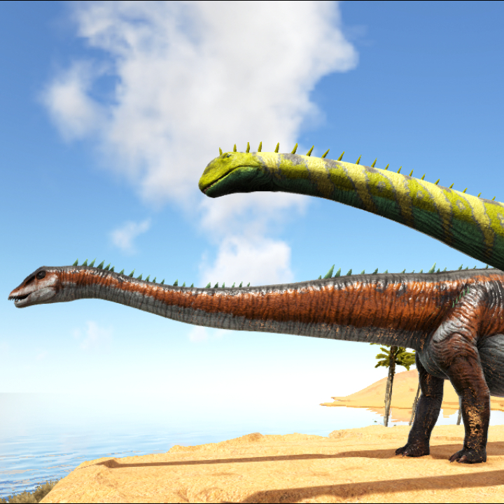 方舟生存进化:来自四川的蜀龙,体型巨大还是个采集能手