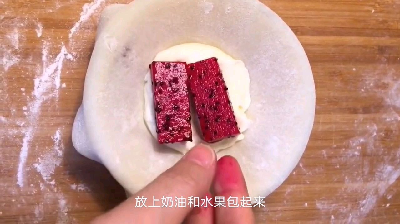 水果雪媚娘来学习一下,香甜软糯