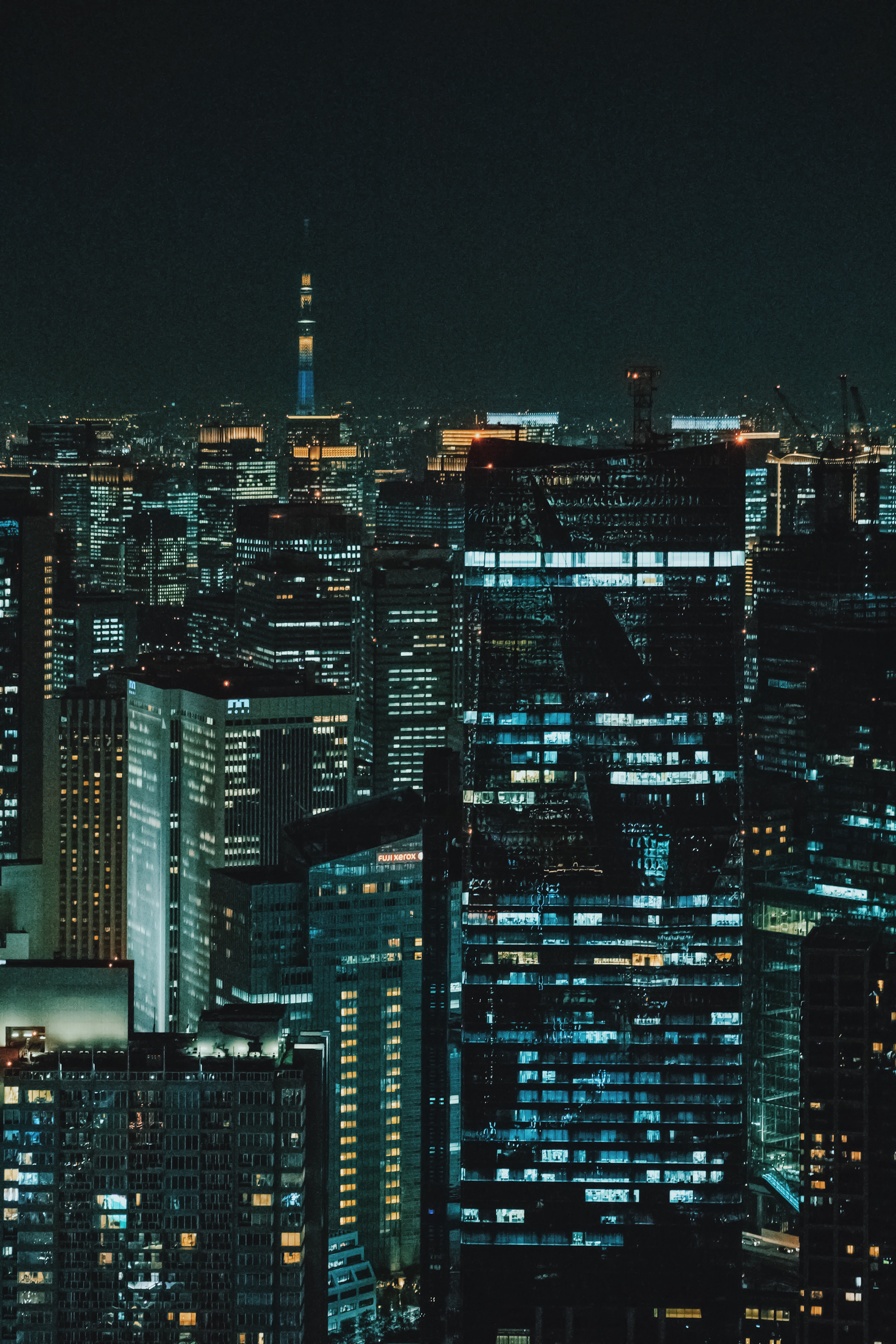 晚上10点后東京夜景你见过吗?