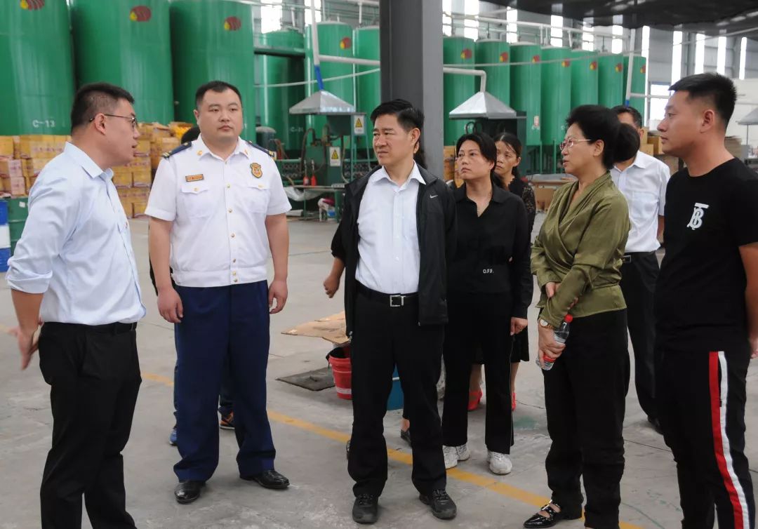 魏玉蛟到企业一线视察安全环保工作