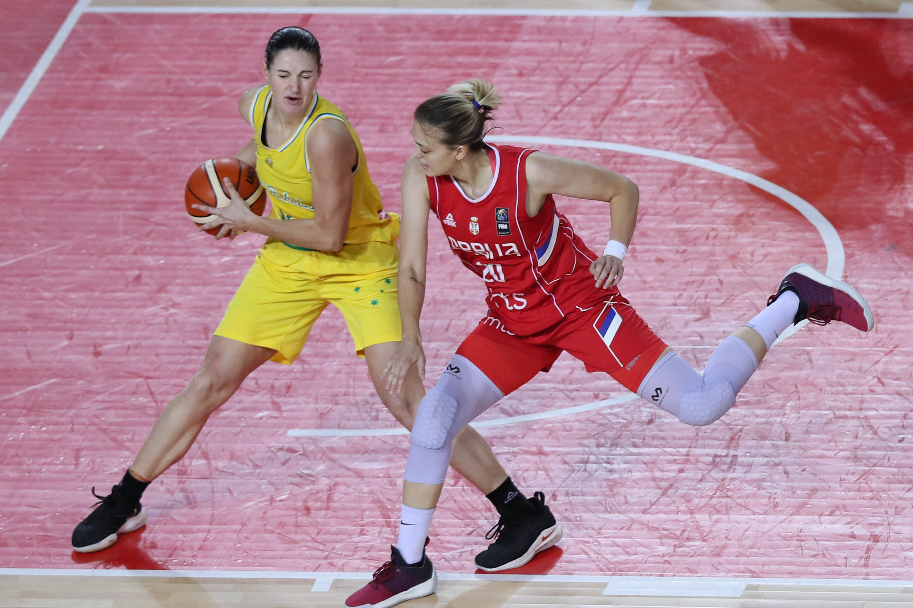 篮球——国际女篮锦标赛:澳大利亚胜塞尔维亚(3)