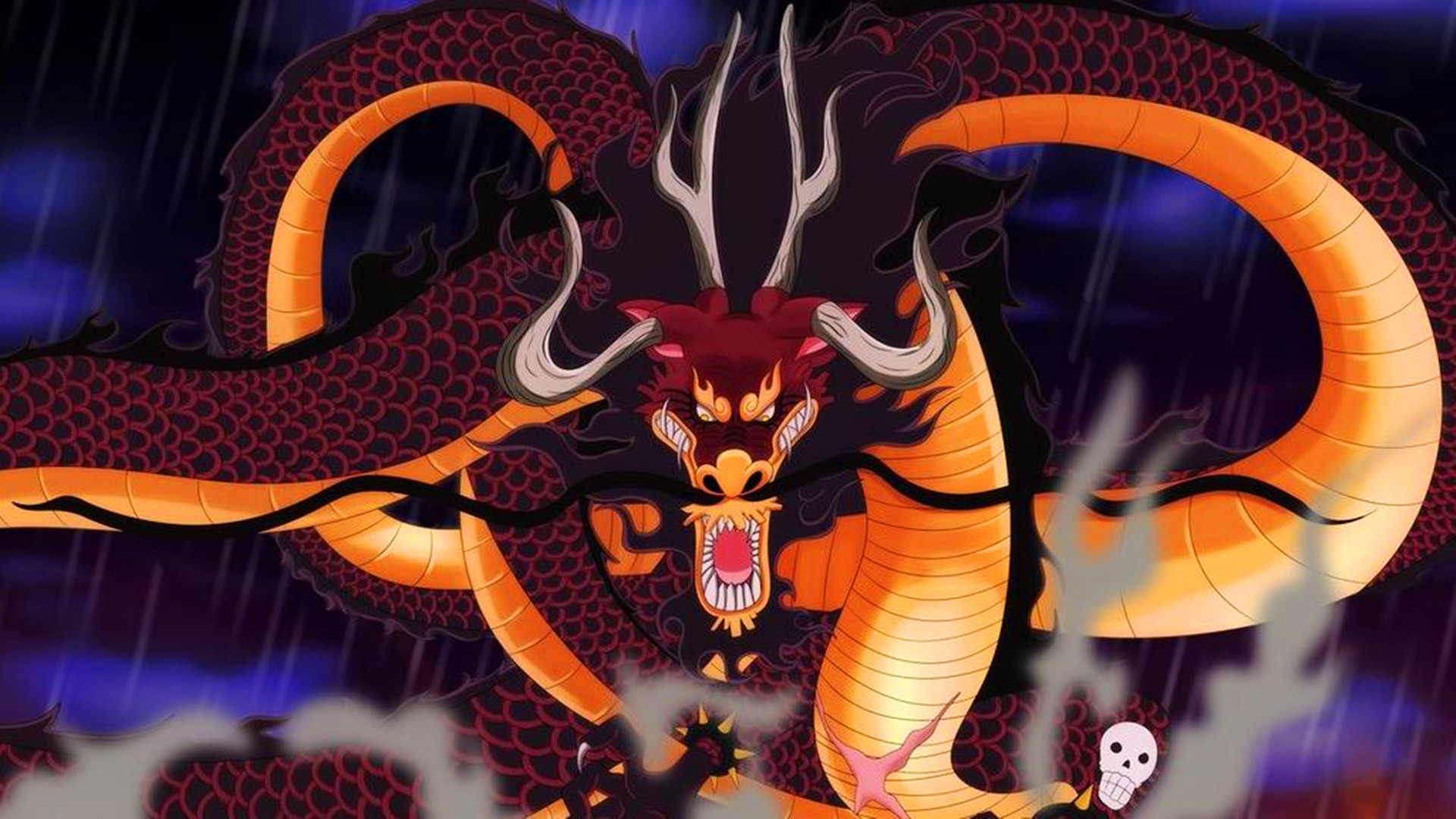 海贼王:百兽海贼团是否过于强大?已登场两大神兽,三大远古凶兽