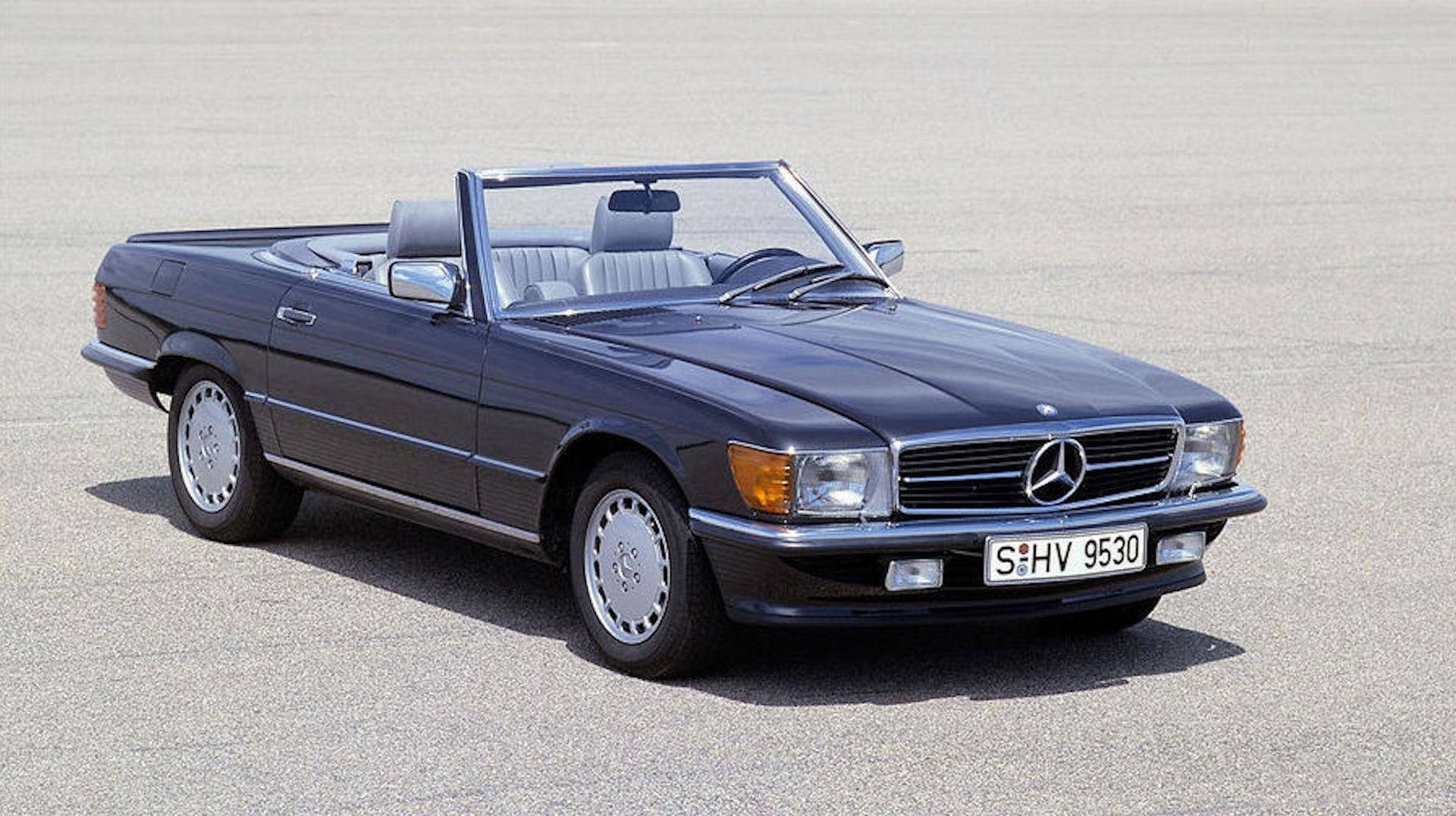 奔驰量产64年的敞篷,与帕加尼共享v12,敞篷比宝马更早