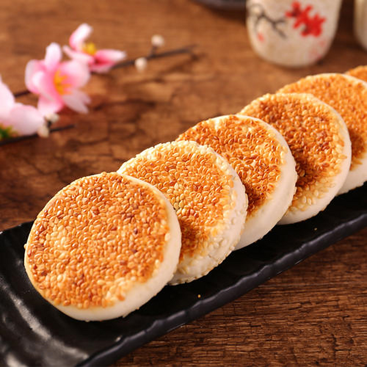 如今的黄石港饼,据说跟它一脉相承.