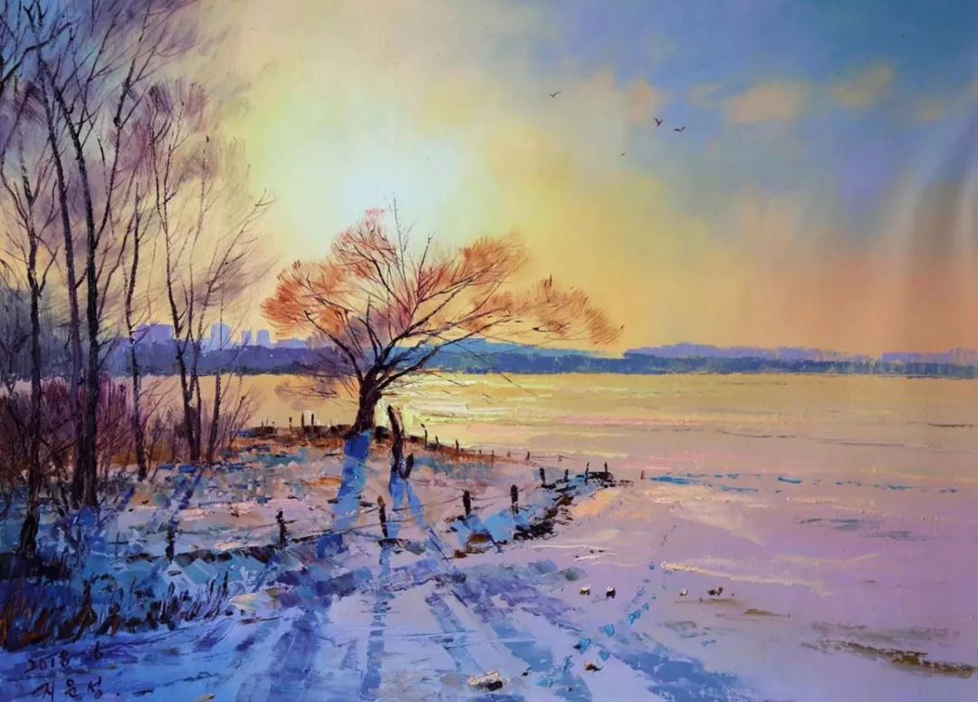 宋美英:2019年的第一场雪