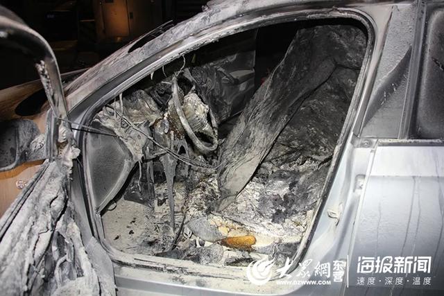 东营一男子沉溺网络赌博,因妻子不给钱放火烧车