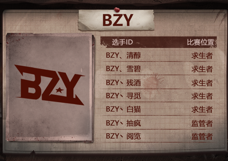 第五人格BZY阅览图片图片