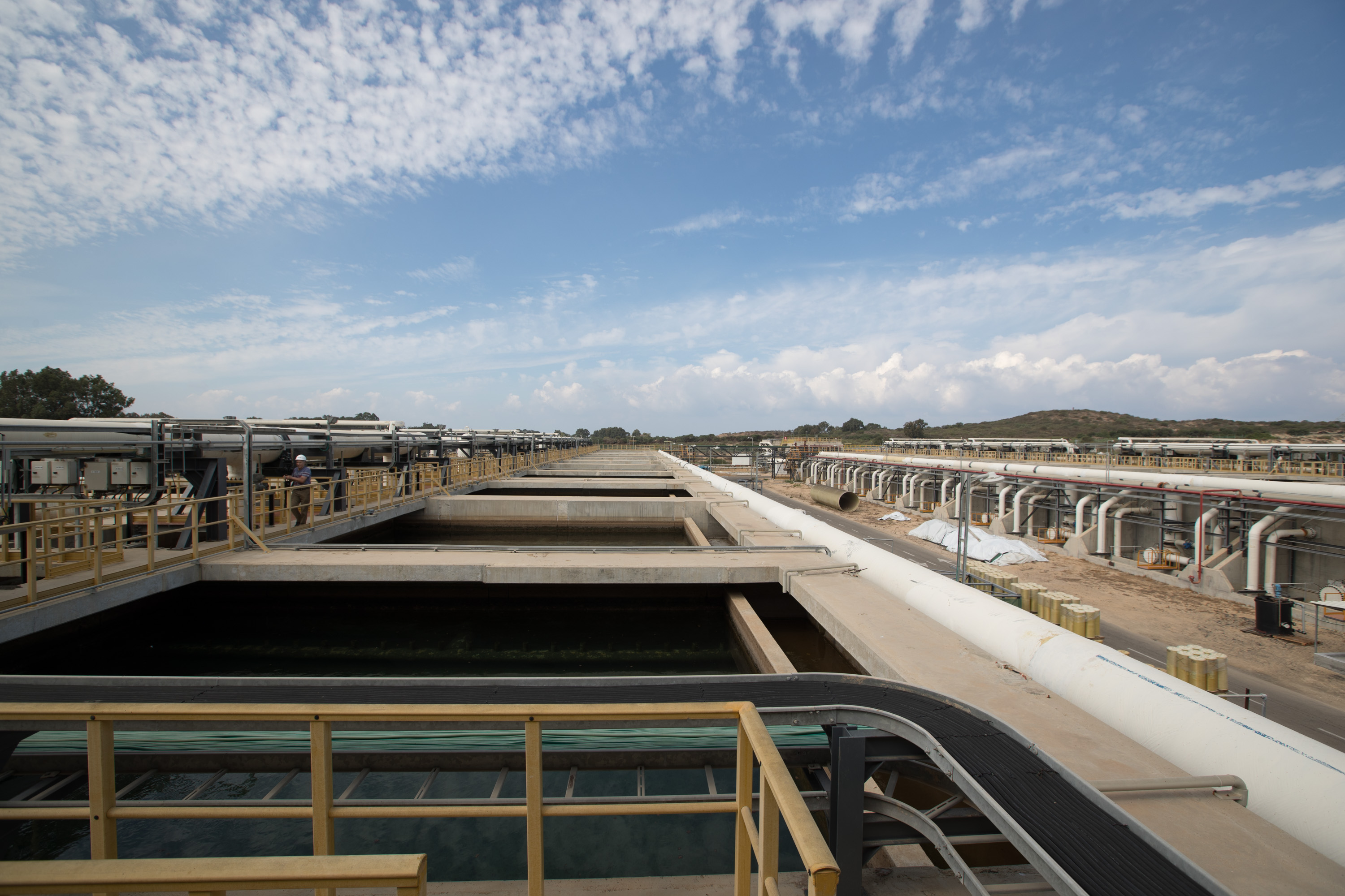 海水淡化滋润"干渴"以色列——走进以色列海水淡化厂(9)