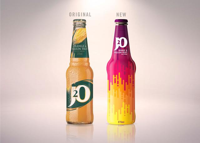 现代年轻人都喜欢的酒吧水果混合饮料包装设计