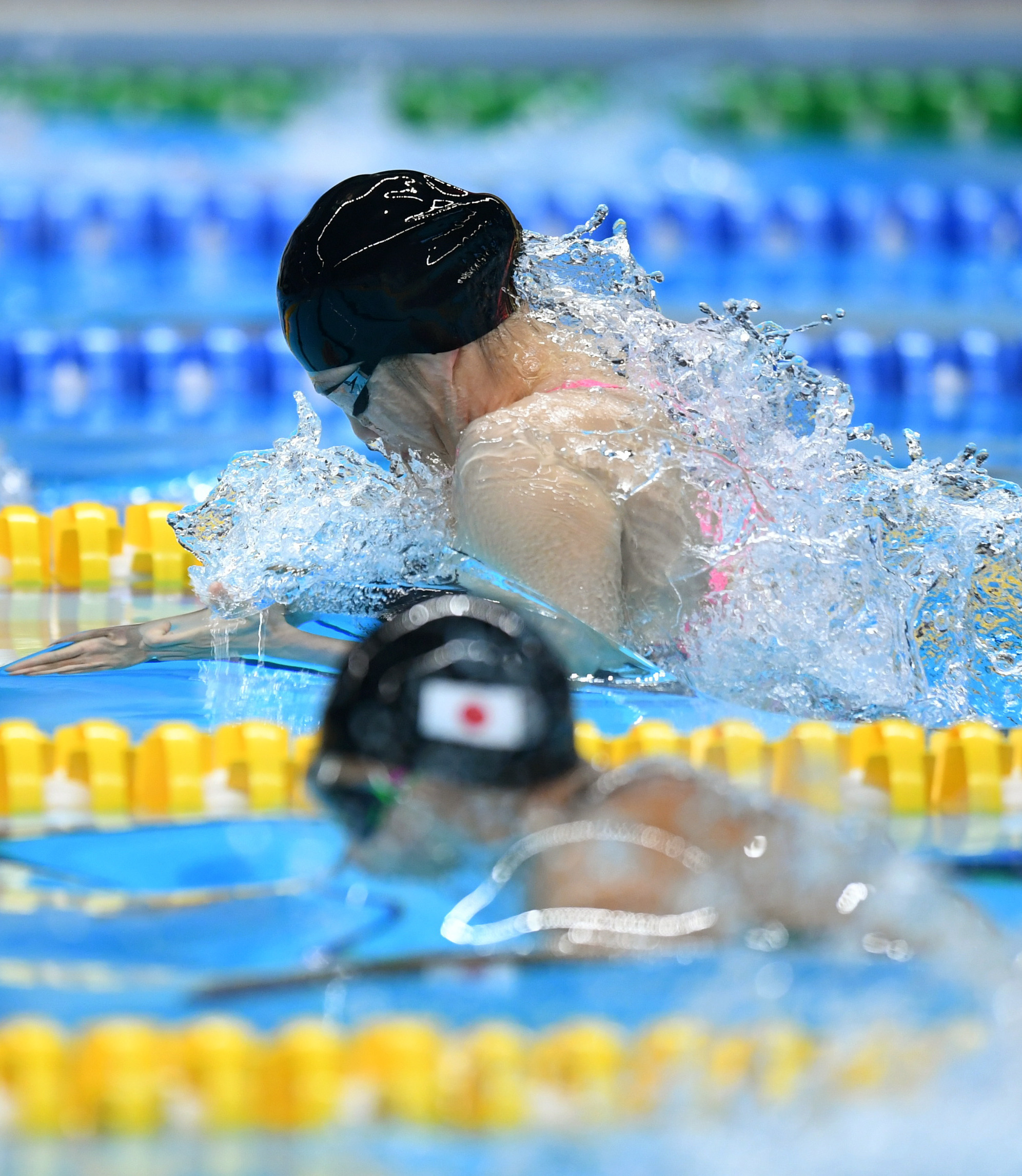 游泳——女子50米蛙泳决赛赛况(4)