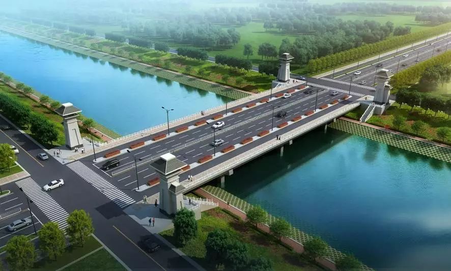 建好这座桥,市区大庆路将实现贯通