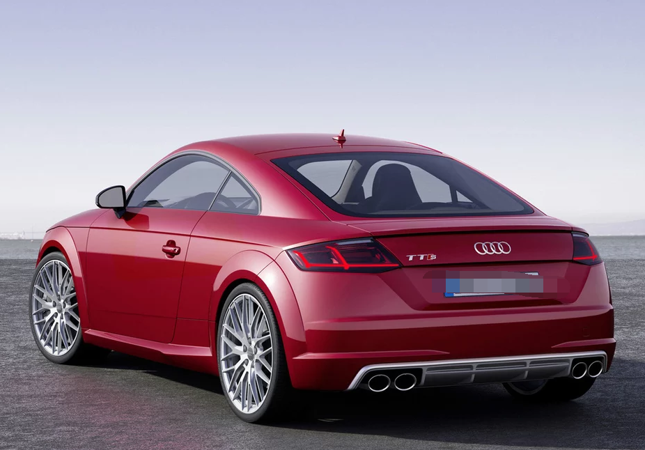 奥迪tts外观简约大气,给人一种高级感,车身比较符合年轻人