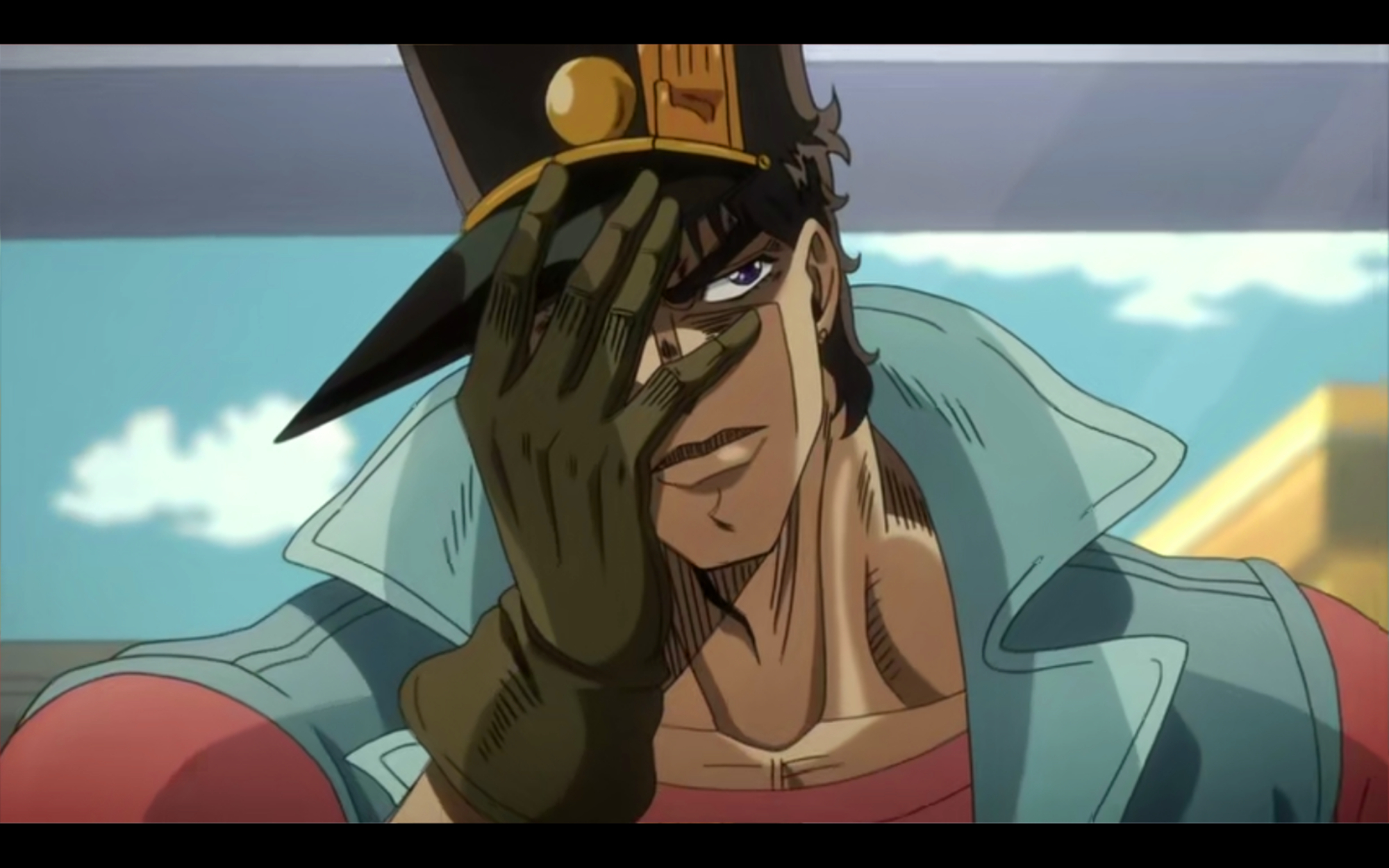 jojo的奇妙冒险:承太郎有三大爱好,抽烟,喝酒,烫……吃橘子