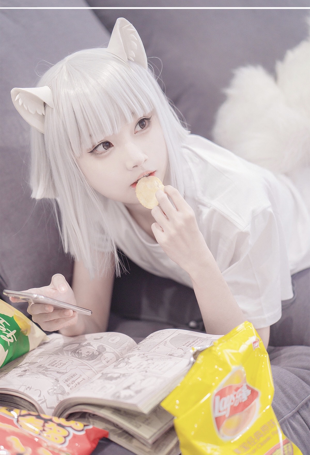 非人哉cosplay,真人和原作神似,颜值超高的九月能否吹爆?