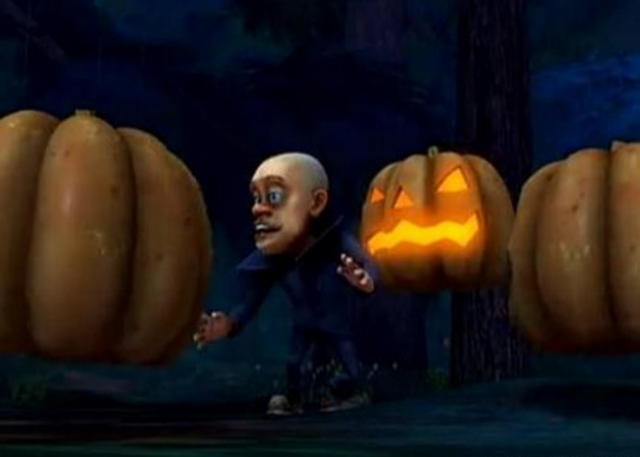 熊出没:不适合小孩子看的四集,光头强扮狼人,太有震慑力了