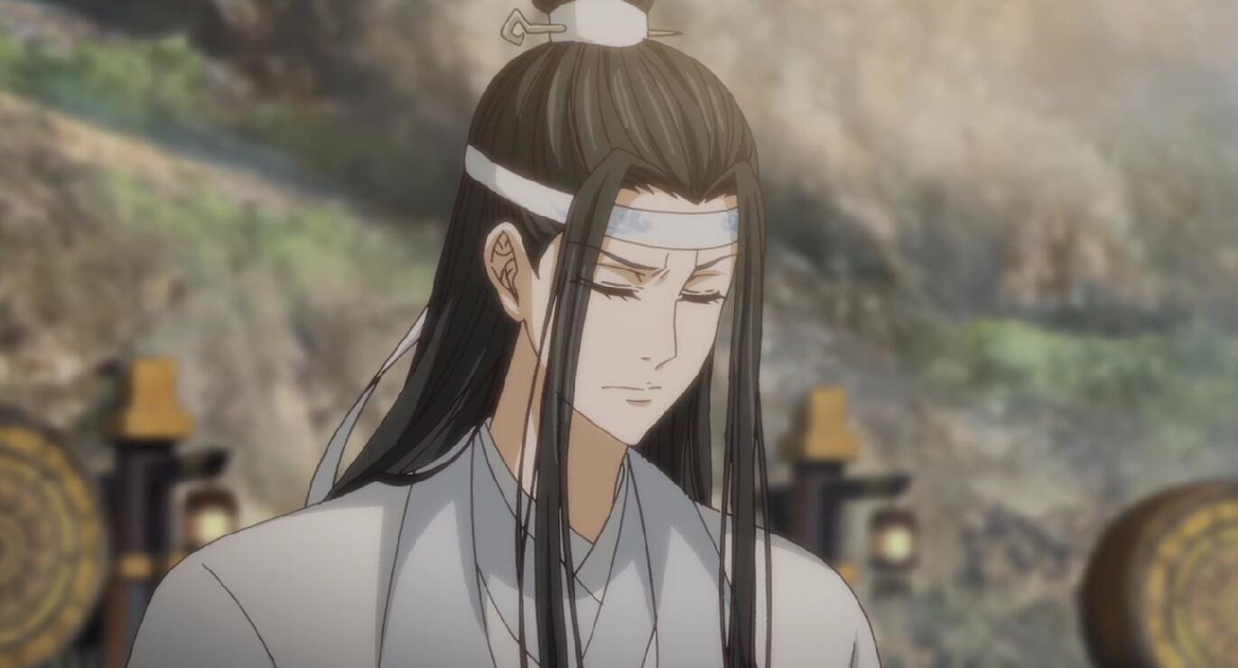 《魔道祖师》自截蓝忘机无水印壁纸,蓝二哥哥帅爆了!