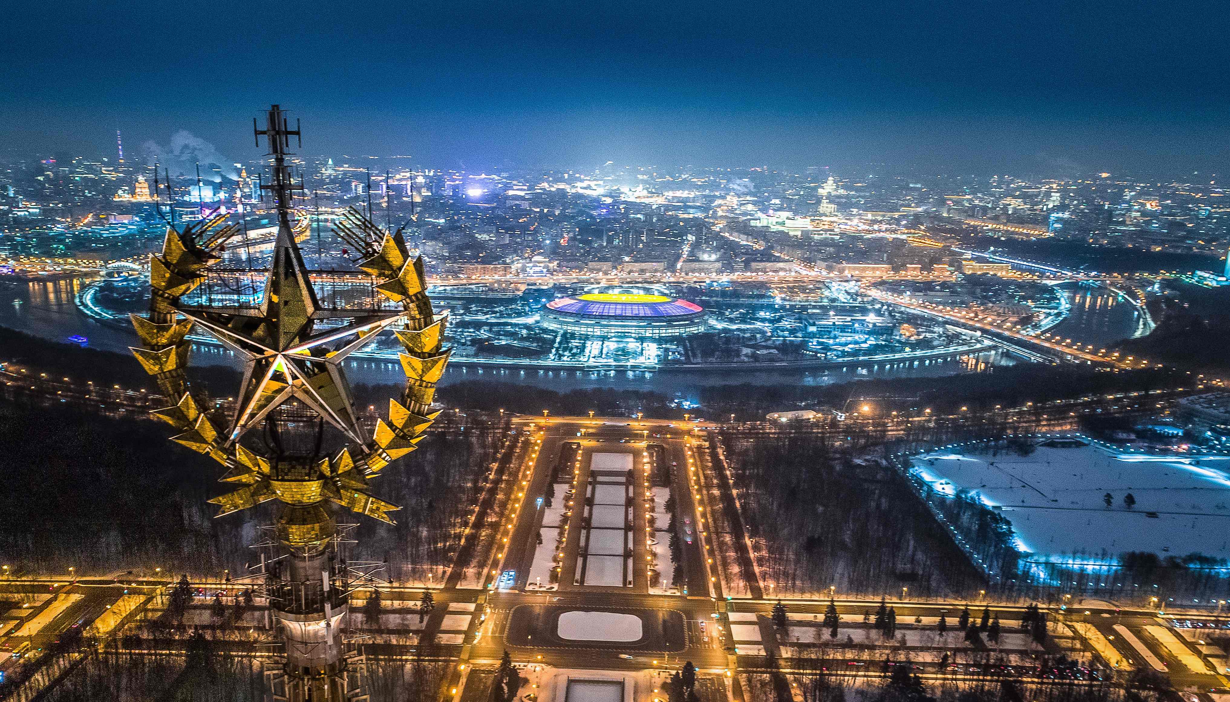 [3](外代二线)莫斯科夜景