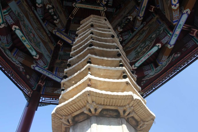 廊坊永清有座高大的辽代石塔,塔身雕刻精美,值得一去!