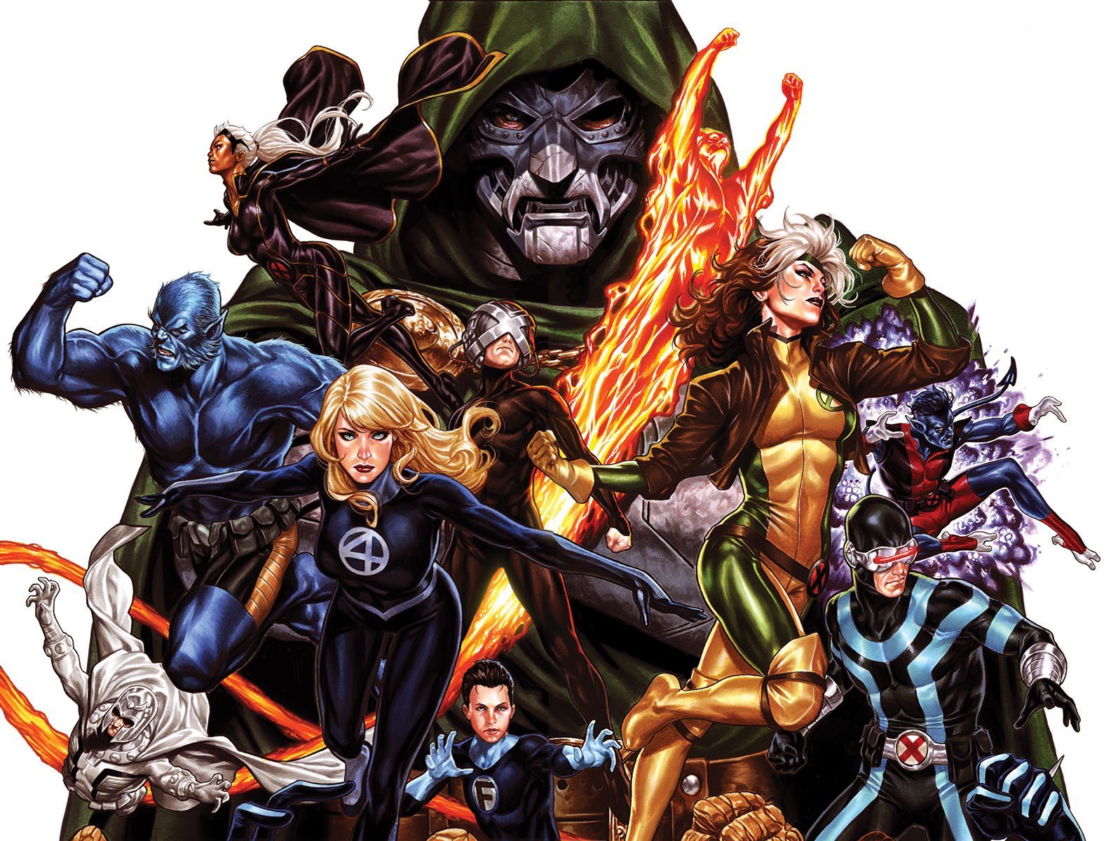 漫威dc漫画人物图集