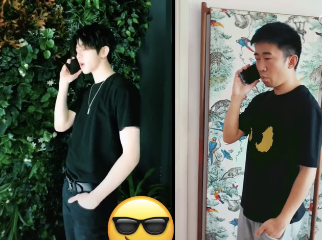 杨迪拍视频为谢娜庆生 模仿张杰蔡徐坤等魔性十足