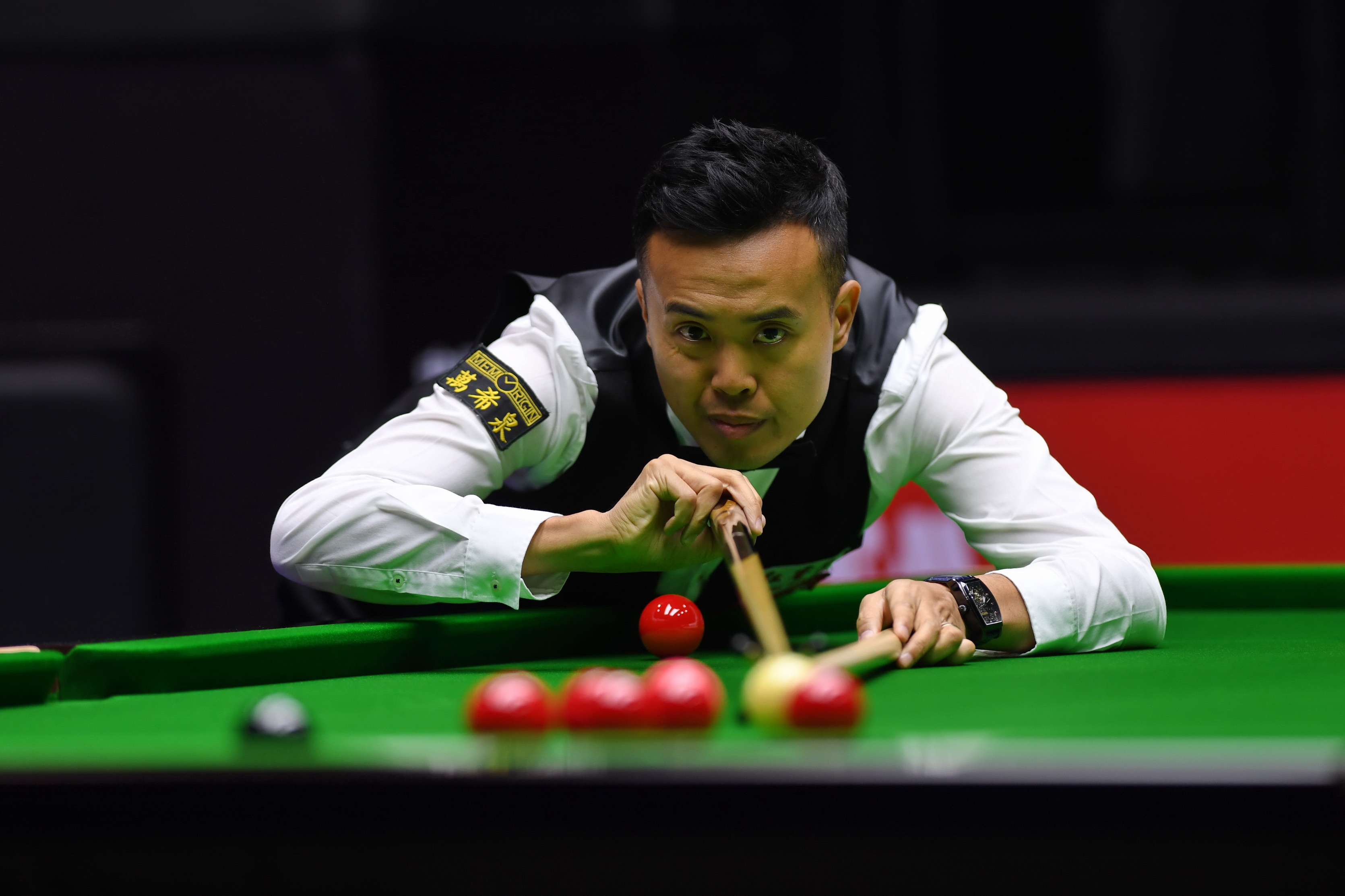 斯诺克——2018世界公开赛:傅家俊胜米尔金斯(5)
